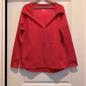 Champion zip up jacket, L